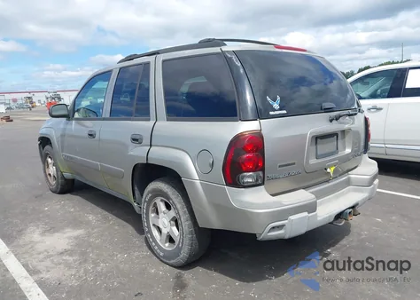 2003 Chevrolet Trailblazer Lt from USA, damaged, VIN 1GNDT13S832375744